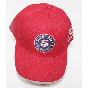 Round Rock Express Red Minor League Milb Adjustable Hat Cap Nyle Maxwell Day